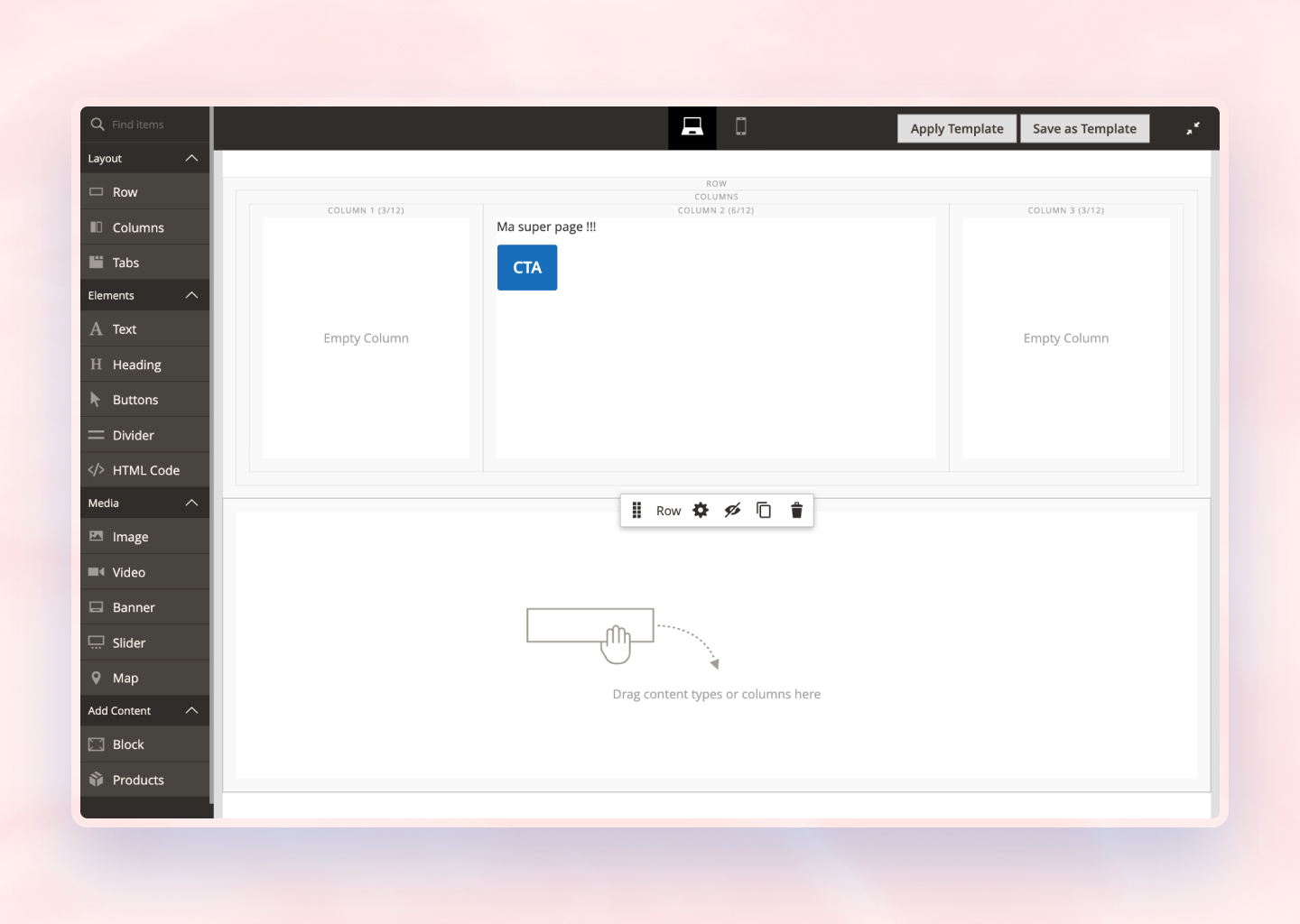 Builder de Magento