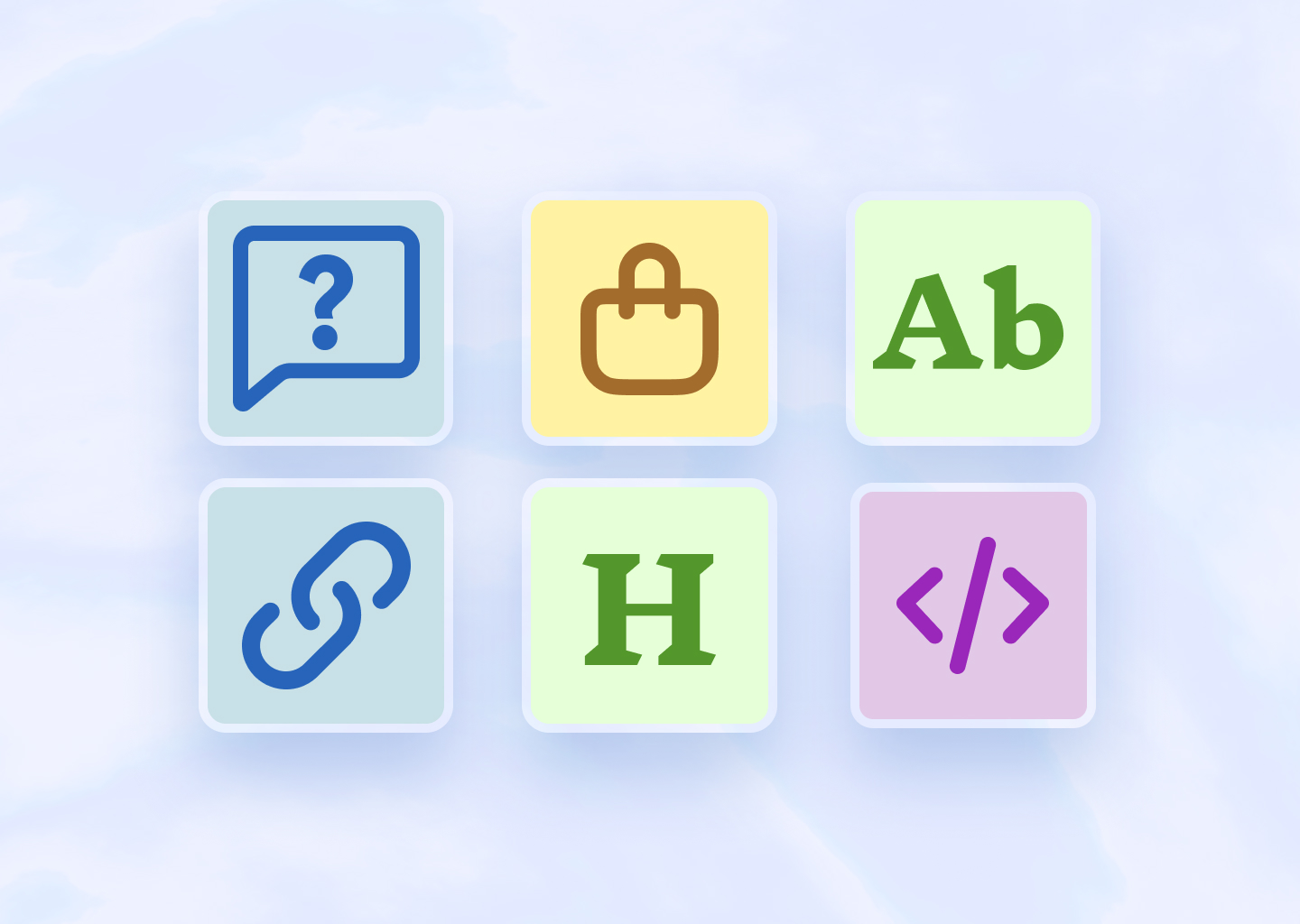 Nouveaux Pictogrammes